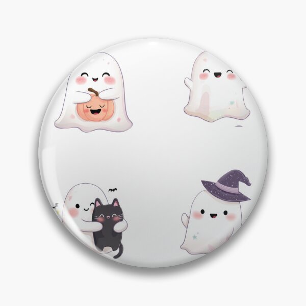 Item preview, Ghost sticker pack designed and sold by MendaciousMina.