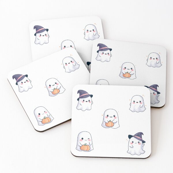 Item preview, Ghost sticker pack designed and sold by MendaciousMina.