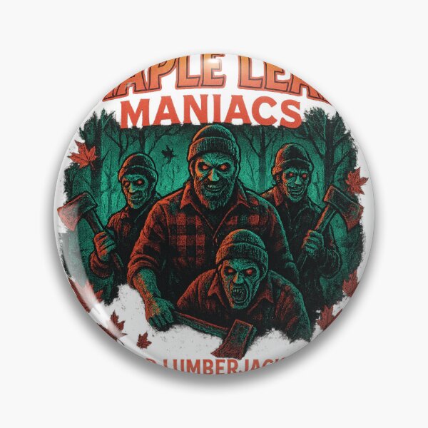 Item preview, Diseño de “Maple Leaf Maniacs – Horror Lumberjack Crew” designed and sold by Rare Plus Apparel!.