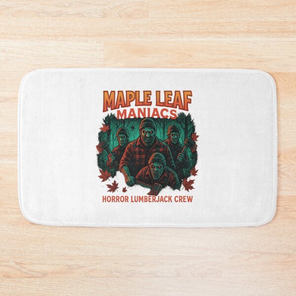 Item preview, Diseño de “Maple Leaf Maniacs – Horror Lumberjack Crew” designed and sold by Rare Plus Apparel!.