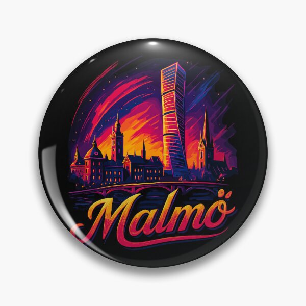Item preview, Malmö city Sweden cool epic gift designed and sold by Pineapple-Tree.