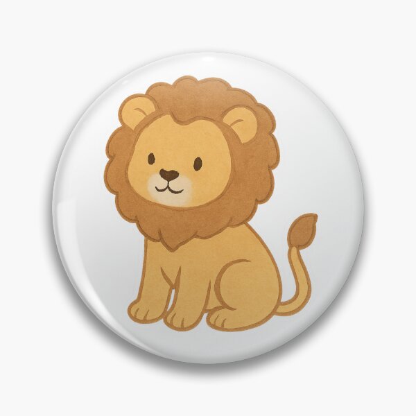 Aperçu de l'œuvre Lion mignon créée et vendue par SnugBugz.