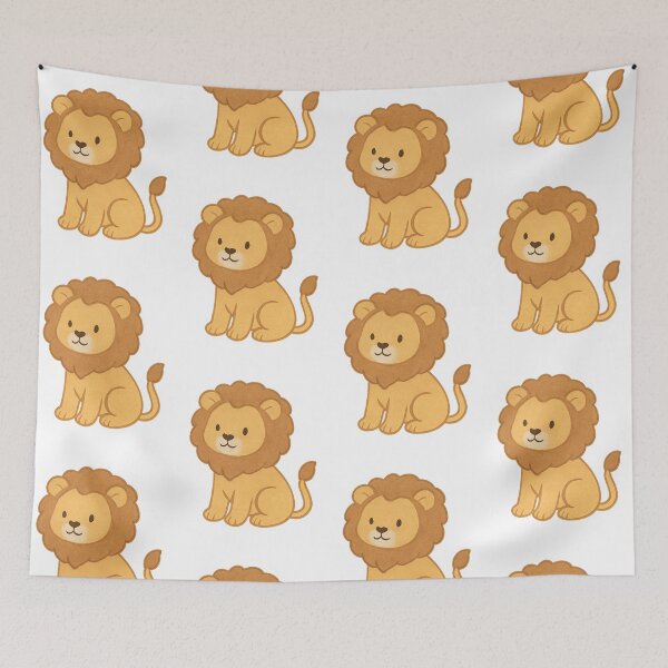 Item preview, Cute Lion designed and sold by SnugBugz.