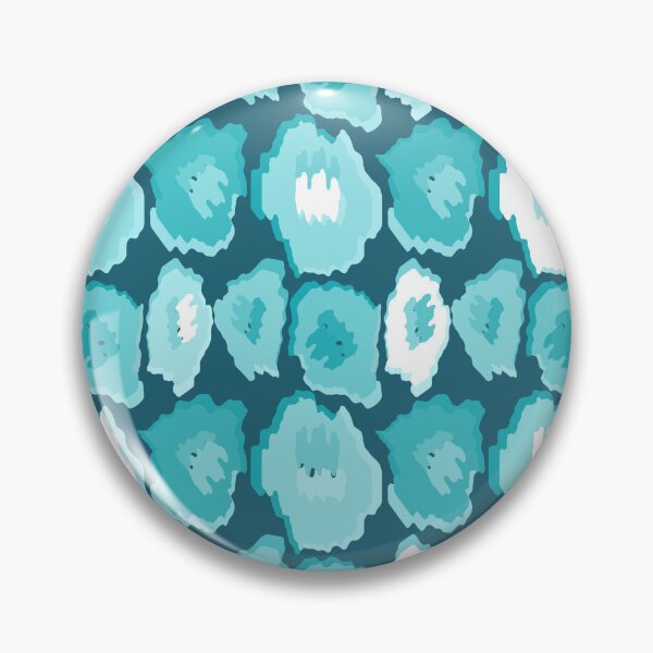 Item preview, Teal Bob Cat Fur Seamless Repeat designed and sold by Sharon Schwalbe.