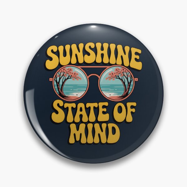 Item preview, Sunshine State of Mind – Retro Spring Design designed and sold by Jollys-ArtShop.
