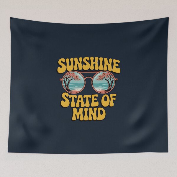 Item preview, Sunshine State of Mind – Retro Spring Design designed and sold by Jollys-ArtShop.