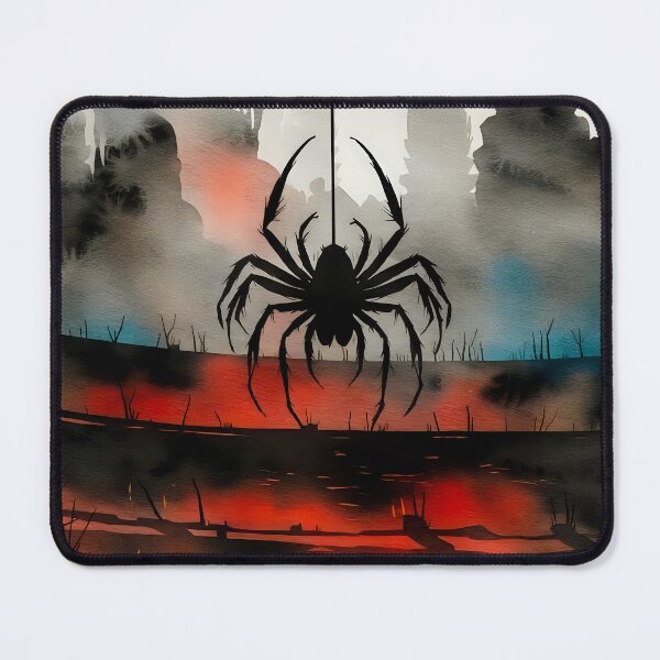 Item preview, Abstract art with spider designed and sold by QuanntixArt.
