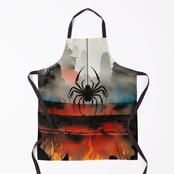 Item preview, Abstract art with spider designed and sold by QuanntixArt.