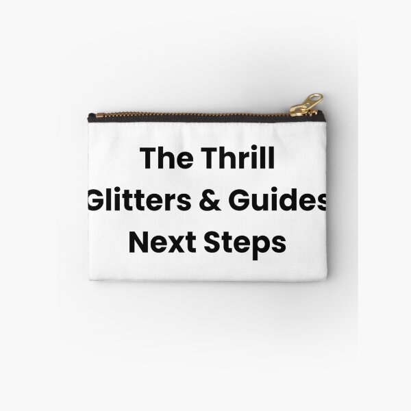 Item preview, The Thrill Glitters & Guides Next Steps designed and sold by The Winning Formula™ Prints.