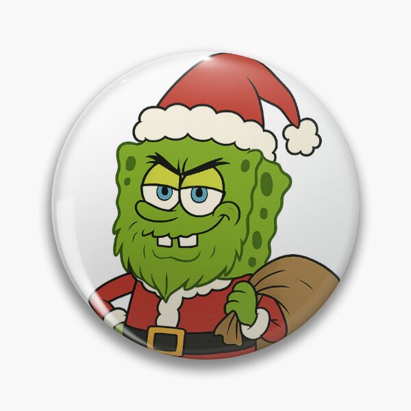 Item preview, SpongeBob Christmas Grinch style / SpongeBob meme designed and sold by DibujandoPorfa.