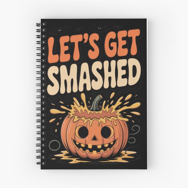 Item preview, Let's Get Smashed Pumpkin designed and sold by Enea Kelo.