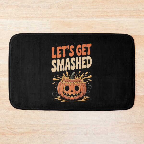 Item preview, Let's Get Smashed Pumpkin designed and sold by Enea Kelo.