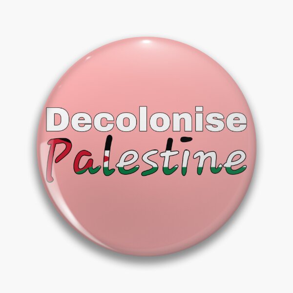Item preview, Decolonise Palestine Political Word Art designed and sold by feardeargcrafts.