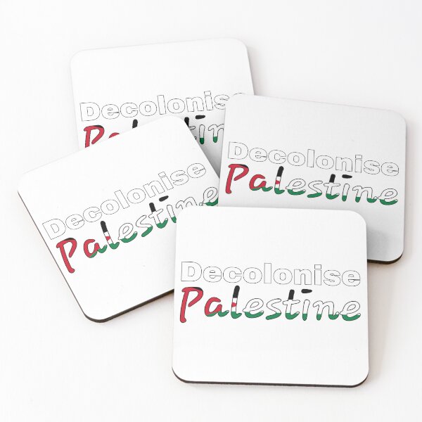 Item preview, Decolonise Palestine Political Word Art designed and sold by feardeargcrafts.