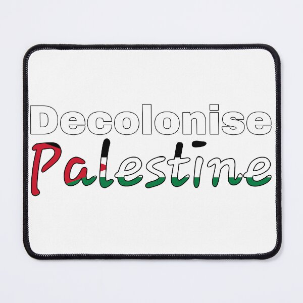 Item preview, Decolonise Palestine Political Word Art designed and sold by feardeargcrafts.