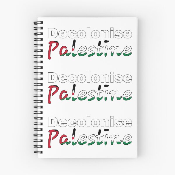 Item preview, Decolonise Palestine Political Word Art designed and sold by feardeargcrafts.