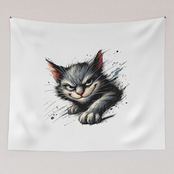 Item preview, Evil cat designed and sold by TylerRotell.