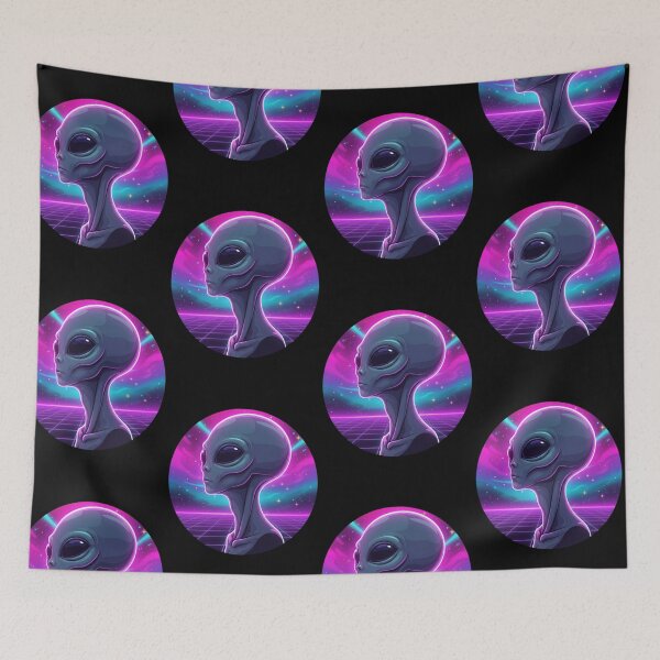 Item preview, Cosmic Voyager Retro Wave designed and sold by Too Kool Designing .