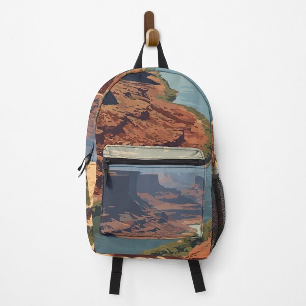 Item preview, Canyonlands National Park Poster | Vintage Island in the Sky & Green River Art designed and sold by TuncGK.