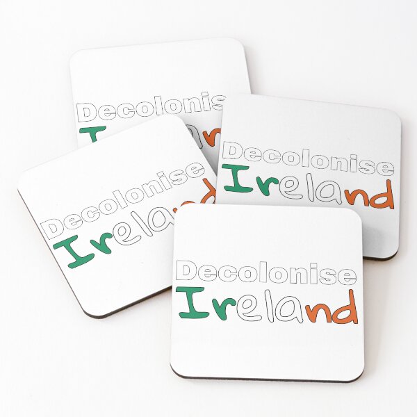 Item preview, Decolonise Ireland Political Word Art designed and sold by feardeargcrafts.