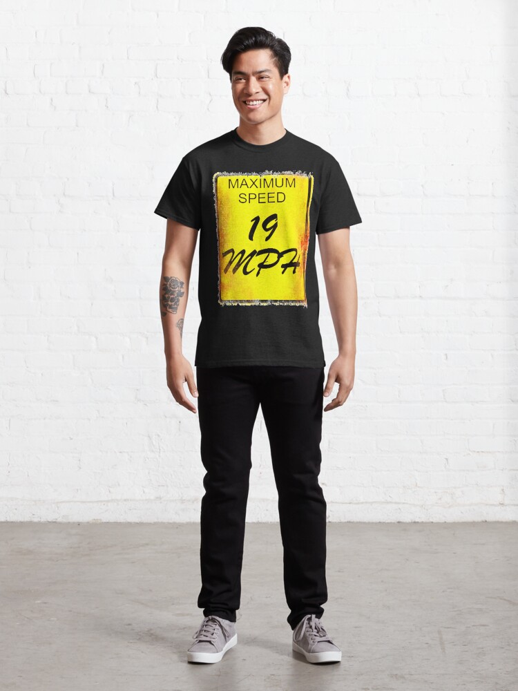 Alternate view of 19 Miles Per Hour Classic Logo Classic T-Shirt