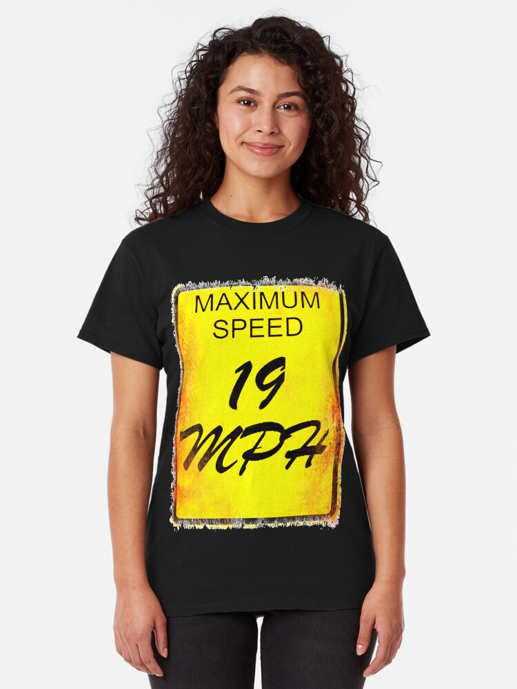 Alternate view of 19 Miles Per Hour Classic Logo Classic T-Shirt