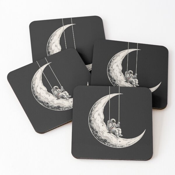Item preview, Swinging on the Moon designed and sold by Pixel Bloom 71.