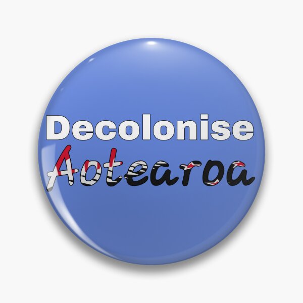 Item preview, Decolonise Aotearoa Political Word Art designed and sold by feardeargcrafts.