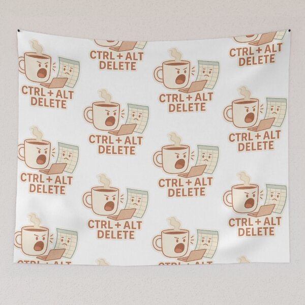 Item preview, CTRL + ALT + DELETE designed and sold by SnugBugz.