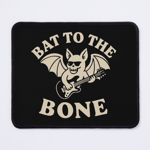 Item preview, Bat To The Bone – Rockin’ Halloween Pun  designed and sold by BloomKind.