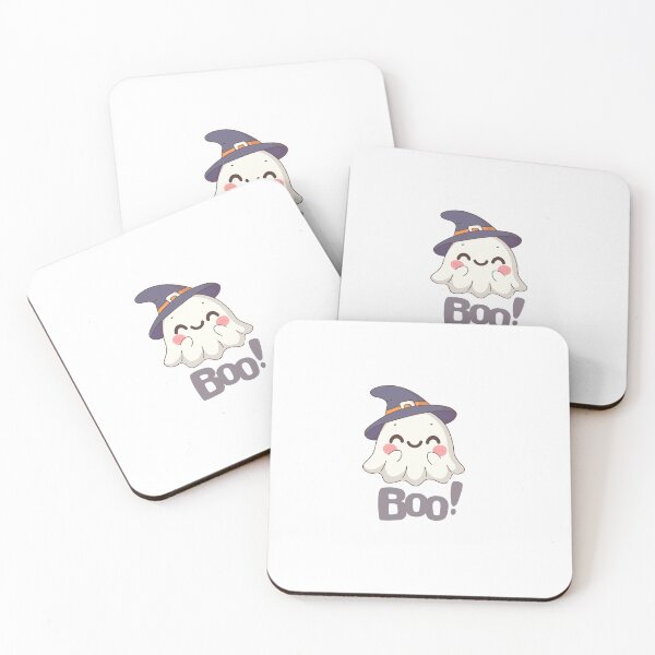 Item preview, Kiss-Cut Stickers Boo ghost designed and sold by KualaShop.