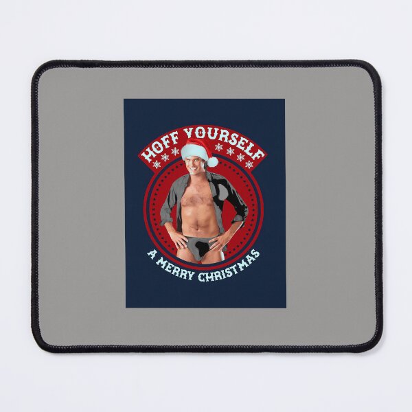Item preview, DAVID-HASSELHOFF-MERRY-CHRISTMAS designed and sold by KhalilaDuncan.
