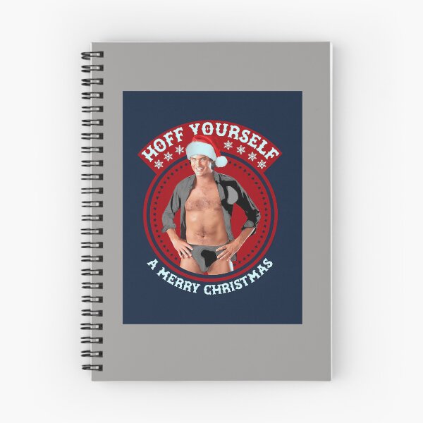 Item preview, DAVID-HASSELHOFF-MERRY-CHRISTMAS designed and sold by KhalilaDuncan.