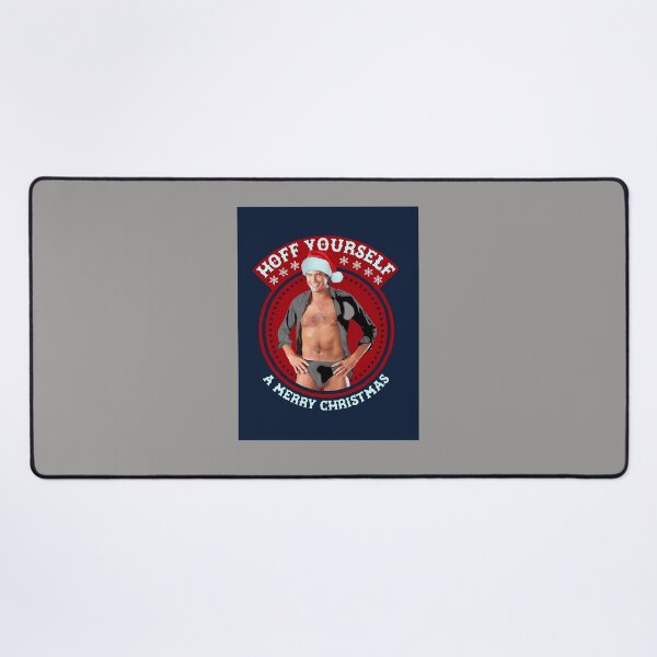 Item preview, DAVID-HASSELHOFF-MERRY-CHRISTMAS designed and sold by KhalilaDuncan.