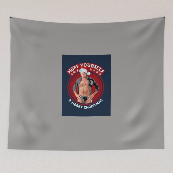 Item preview, DAVID-HASSELHOFF-MERRY-CHRISTMAS designed and sold by KhalilaDuncan.