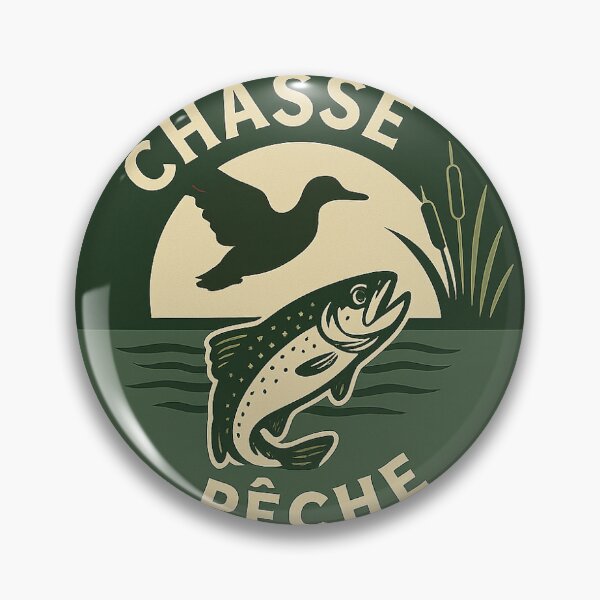 Item preview, Hunting and Fishing Logo designed and sold by Chasse et pêche .