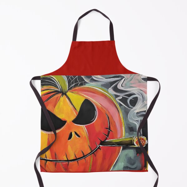 Item preview, Crank Up the Halloween Spirit with a Mischievous Pumpkin and Smoky Cigar Twist designed and sold by OlfactoART Studio.