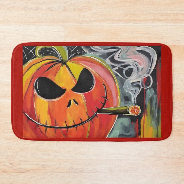 Item preview, Crank Up the Halloween Spirit with a Mischievous Pumpkin and Smoky Cigar Twist designed and sold by OlfactoART Studio.