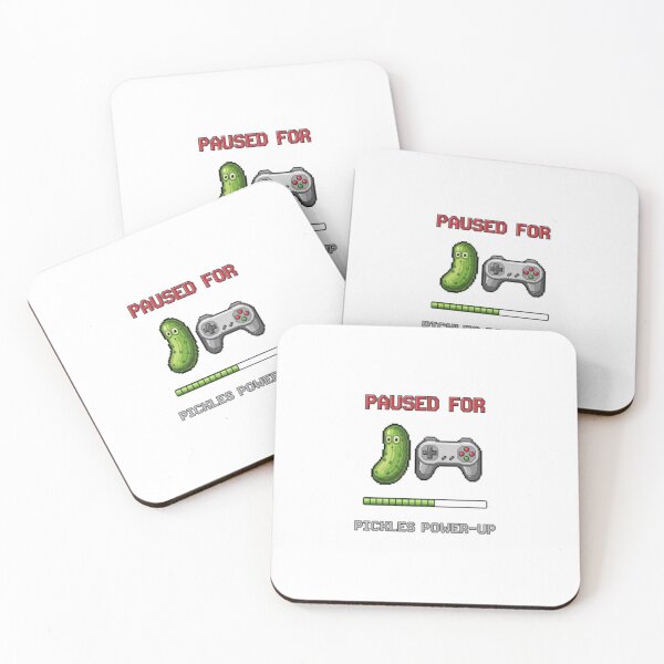 Item preview, Pickle pickles Pixel art retro gaming gamer 8 bit level up food funny prank weird foodie lover designed and sold by CheeseBlueprint.