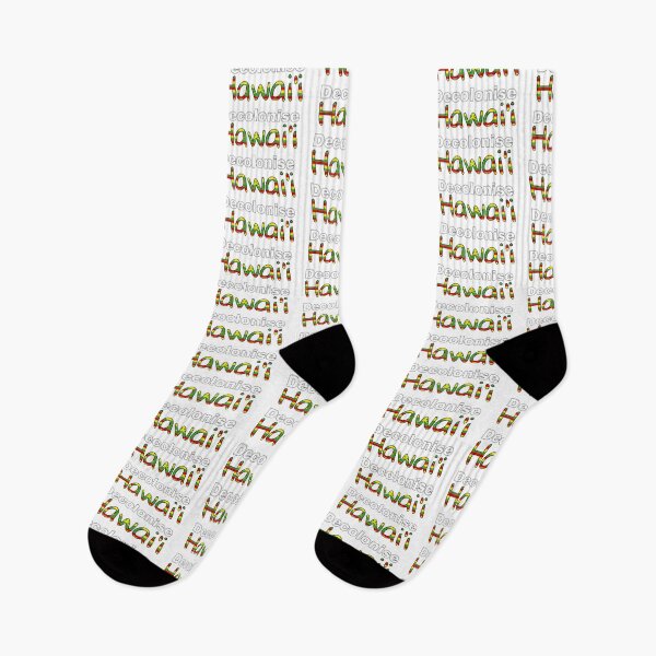 Item preview, Decolonise Hawai'i Political Word Art designed and sold by feardeargcrafts.