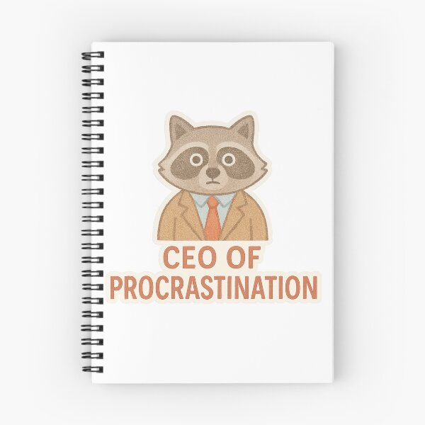 Item preview, CEO of Procrastination designed and sold by SnugBugz.