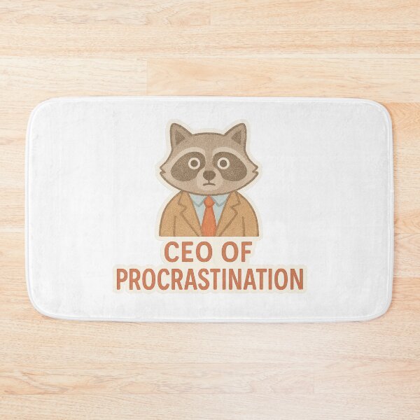 Item preview, CEO of Procrastination designed and sold by SnugBugz.