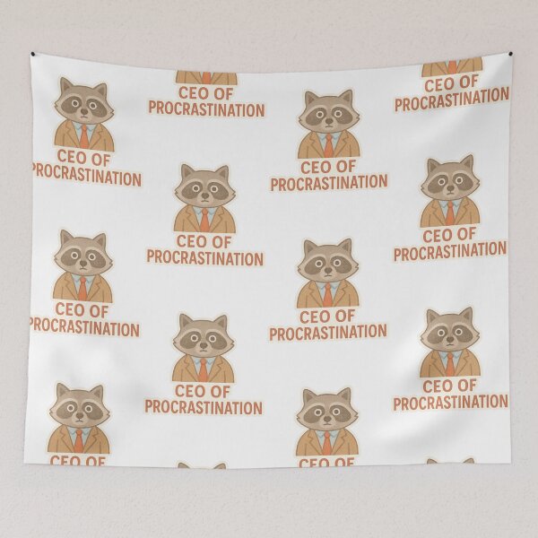Item preview, CEO of Procrastination designed and sold by SnugBugz.