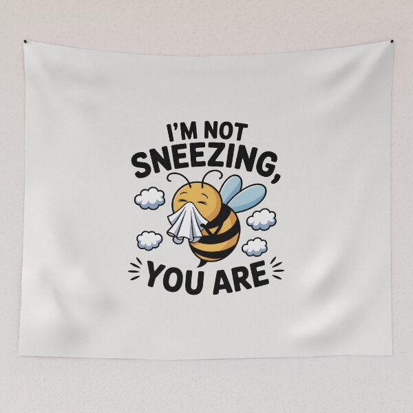 Item preview, I’m Not Sneezing, You Are – Funny Spring Design designed and sold by Jollys-ArtShop.