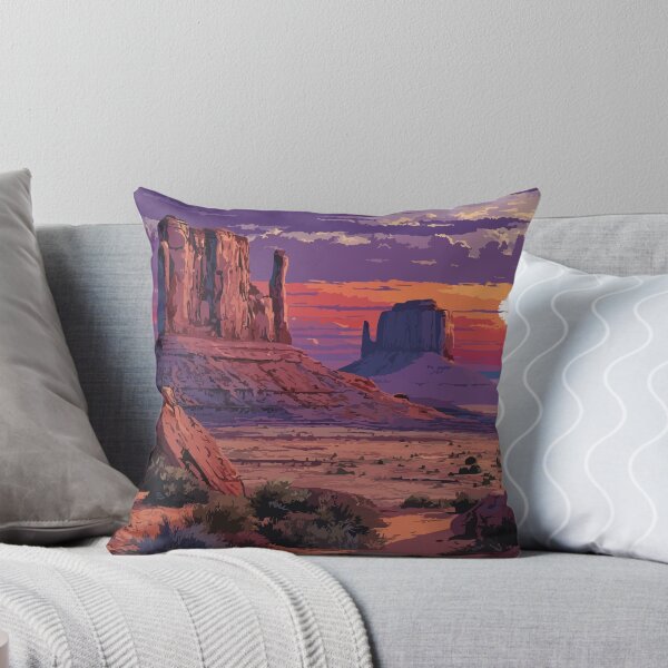 Item preview, Monument Valley Utah Travel Poster | Vintage Navajo Nation & Western Landscape Art designed and sold by TuncGK.