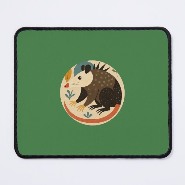 Item preview, opossum designed and sold by Broken Antler Designs .