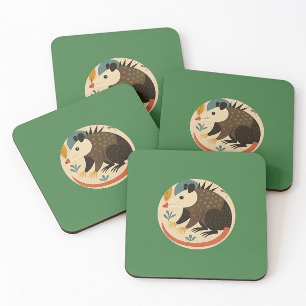 Item preview, opossum  designed and sold by Broken Antler Designs .