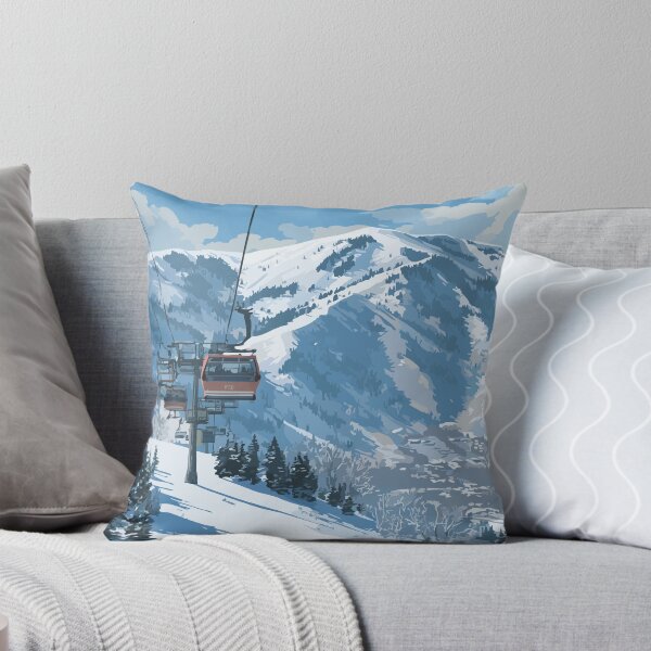 Item preview, Park City Utah Travel Poster | Vintage Ski Resort & Sundance Festival Art designed and sold by TuncGK.