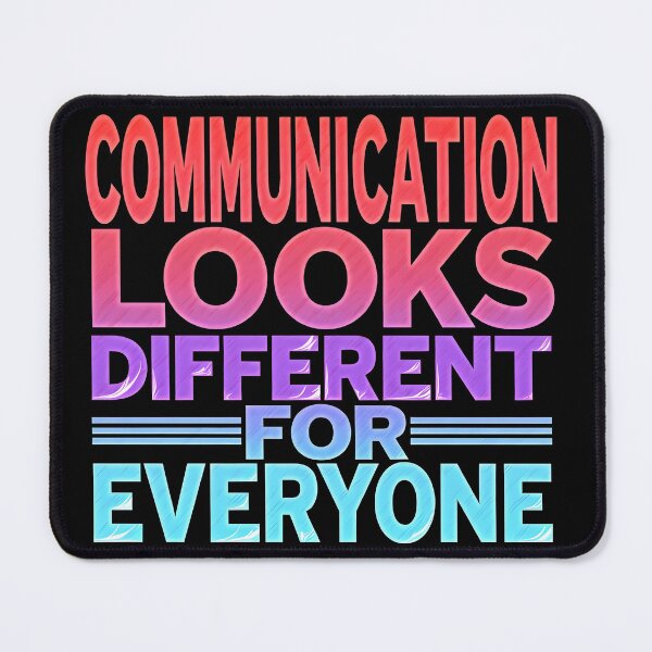 Item preview, Communication Looks Different Speech Therapy SLP designed and sold by FrascatiStudio.