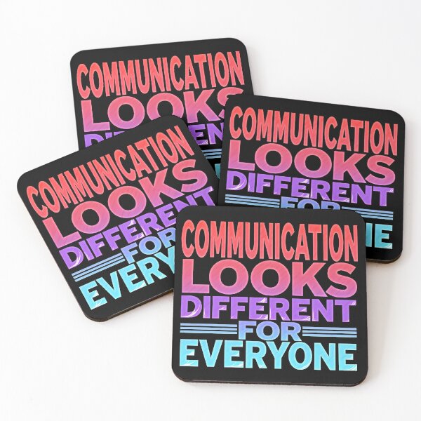Item preview, Communication Looks Different Speech Therapy SLP designed and sold by FrascatiStudio.
